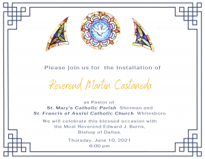 FR MARTIN INSTALLATION AS PASTOR @ St. Ann Church